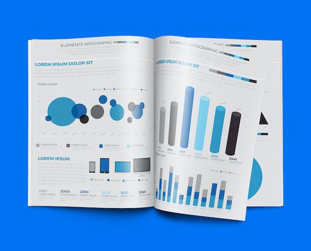 third preview of 'Premium Infographics Template  Free Download'