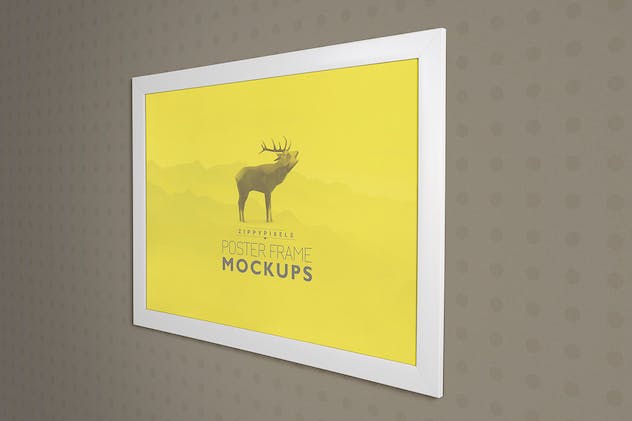 third preview of 'Premium Poster Frame Mockups  Free Download'