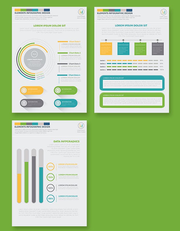 third preview of 'Premium Elements of Infographics Design  Free Download'