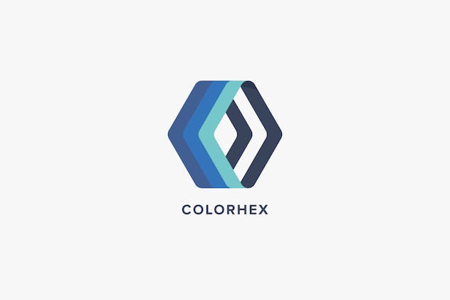 second preview of 'Premium Color Hex Logo Template  Free Download'