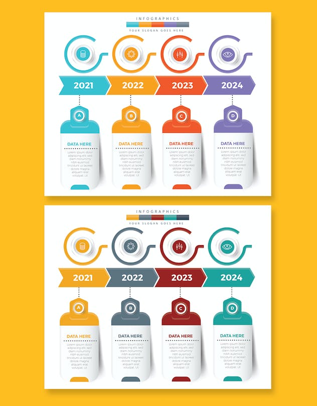 fourth preview of 'Premium Infographic Design  Free Download'
