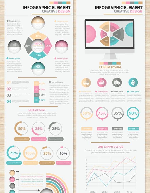 third preview of 'Premium Big Infographic Elements Design  Free Download'