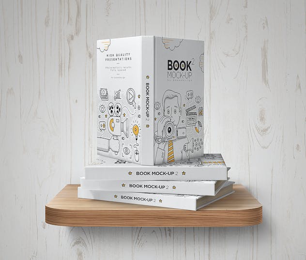 second preview of 'Premium Book Mock Up Set 2  Free Download'
