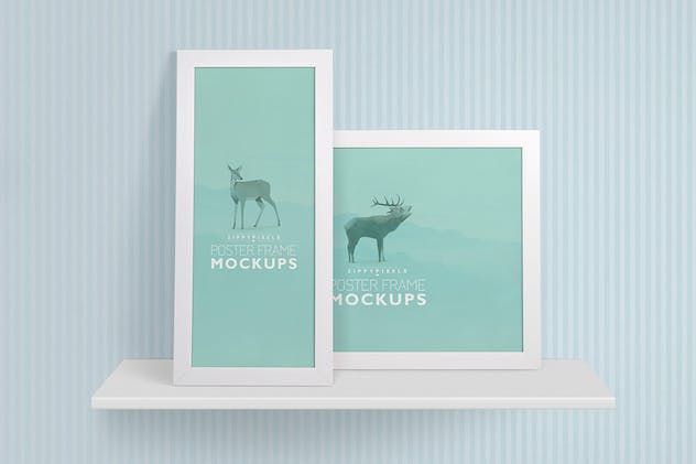third preview of 'Premium Photo Frame Mockups  Free Download'