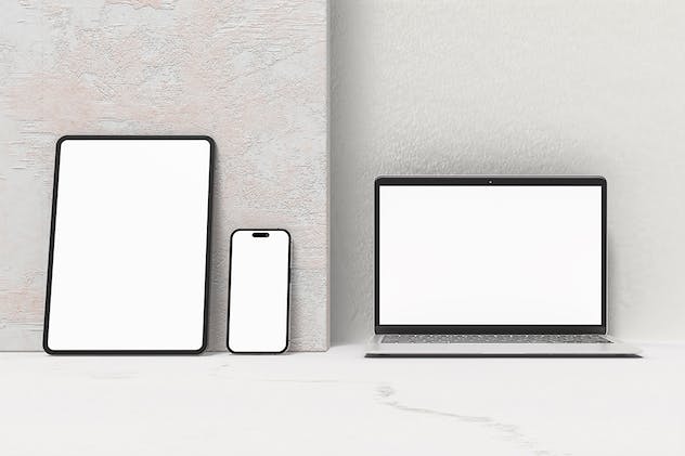 third preview of 'Premium Multi Devices Mockup  Free Download'
