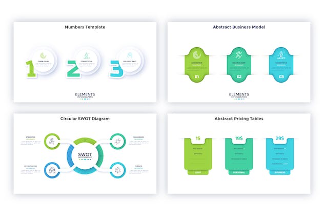second preview of 'Premium 20 Infographic Templates v.13  Free Download'