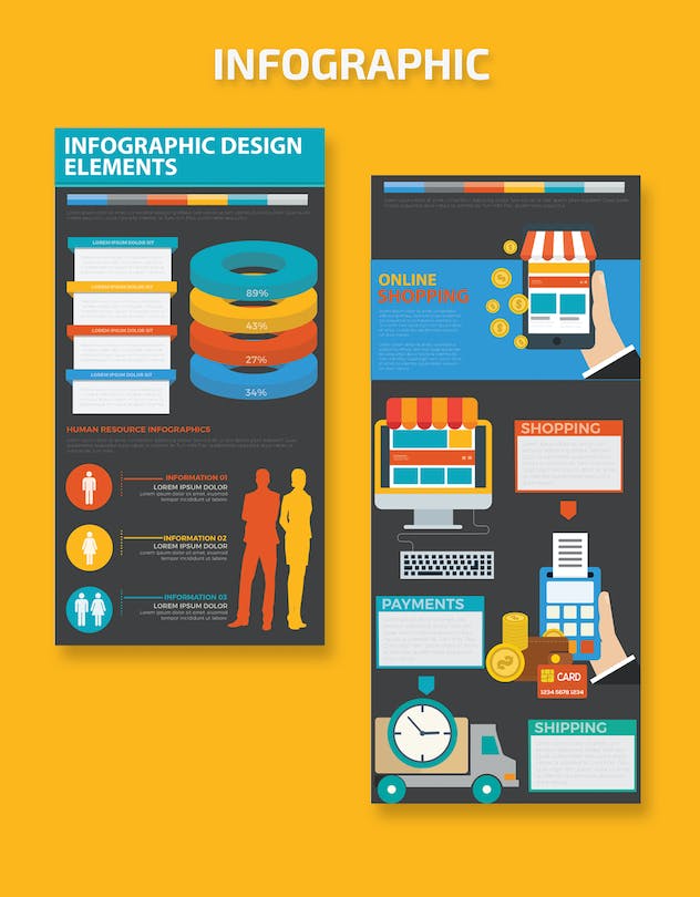 second preview of 'Premium Infographics Set 2  Free Download'