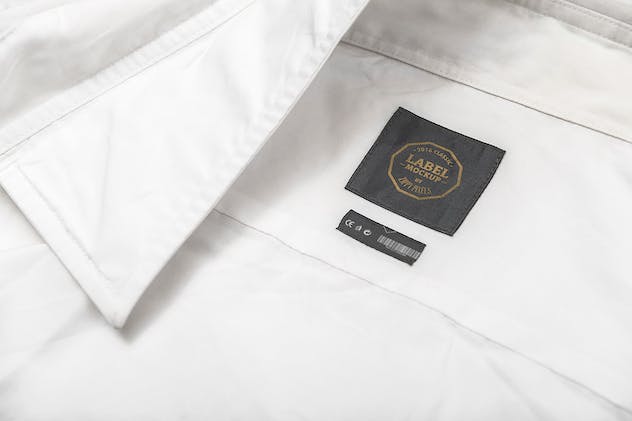 fourth preview of 'Premium Apparel Inner Label Mockups  Free Download'