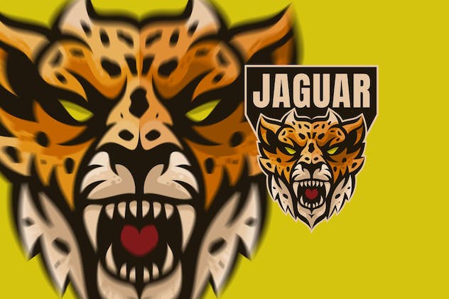 third preview of 'Premium Jaguar Mascot Logo  Free Download'