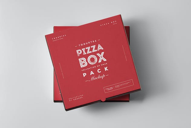 third preview of 'Premium 27 Pizza Box Mock Up  Free Download'