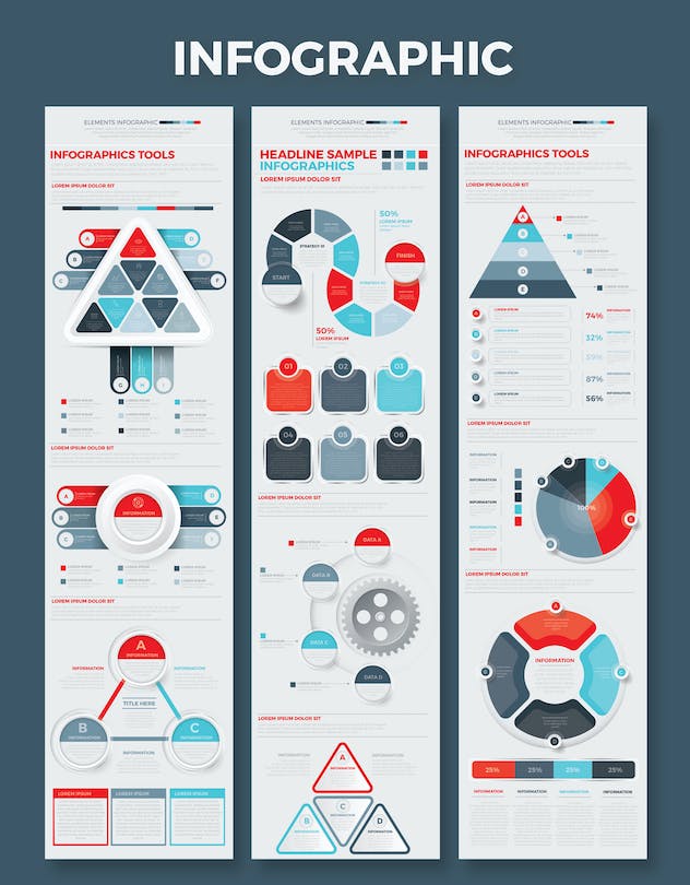 second preview of 'Premium Infographics Set  Free Download'
