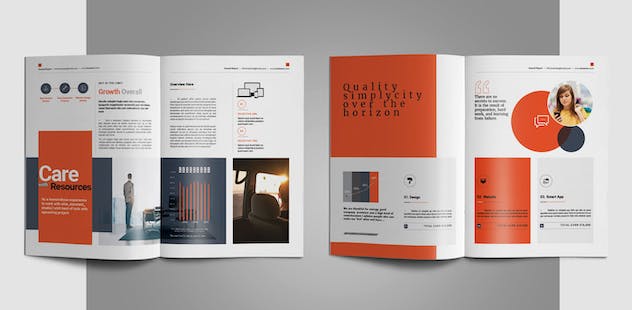 fourth preview of 'Premium Mark Annual Report  Free Download'