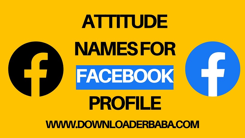 attitude names for facebook profile