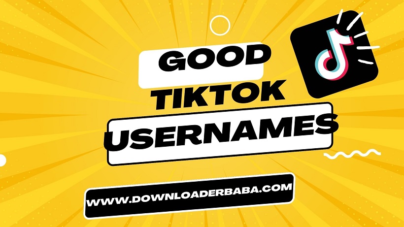 good tiktok user names 