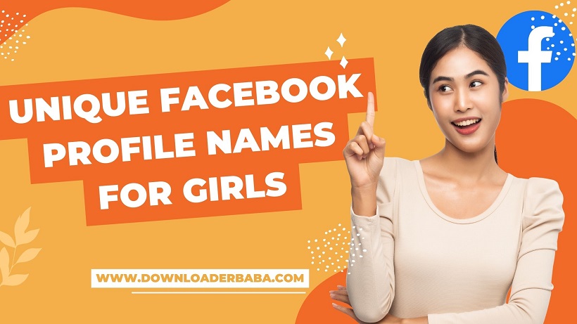 unique facebook profile names for girls