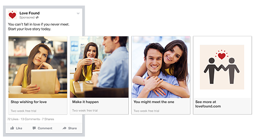 Crafting a Story for Your Facebook Carousel Ad