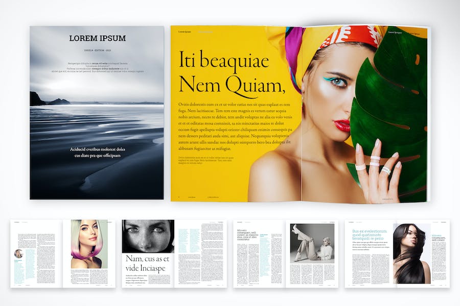 Premium Corporate Magazine – Reflexion  Free Download