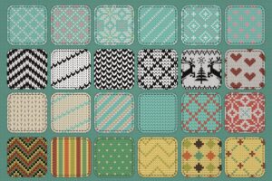 Banner image of Premium 30 Seamless Knit Textures  Free Download