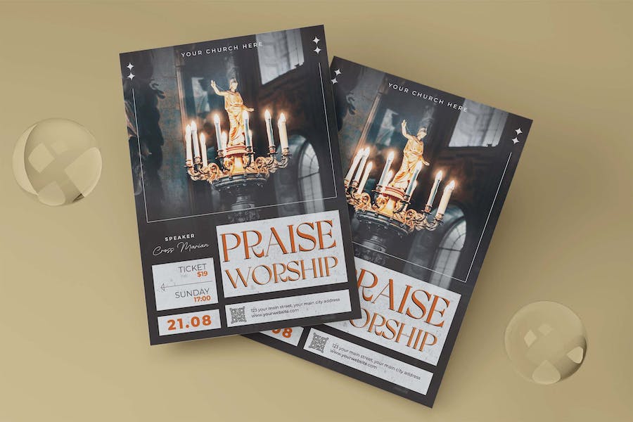 Premium Church Flyer  Free Download