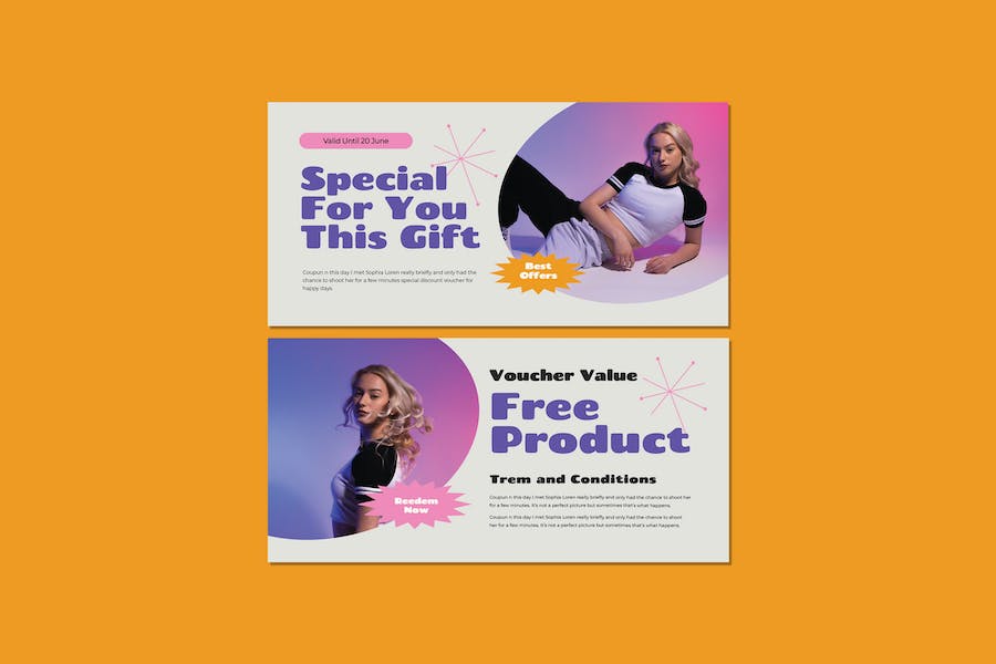 Premium Special Gift Voucher for You  Free Download