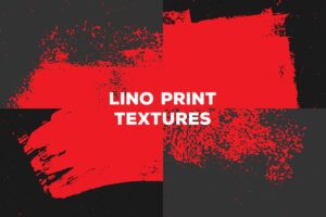 Banner image of Premium Lino Print Textures Paint Paper  Free Download