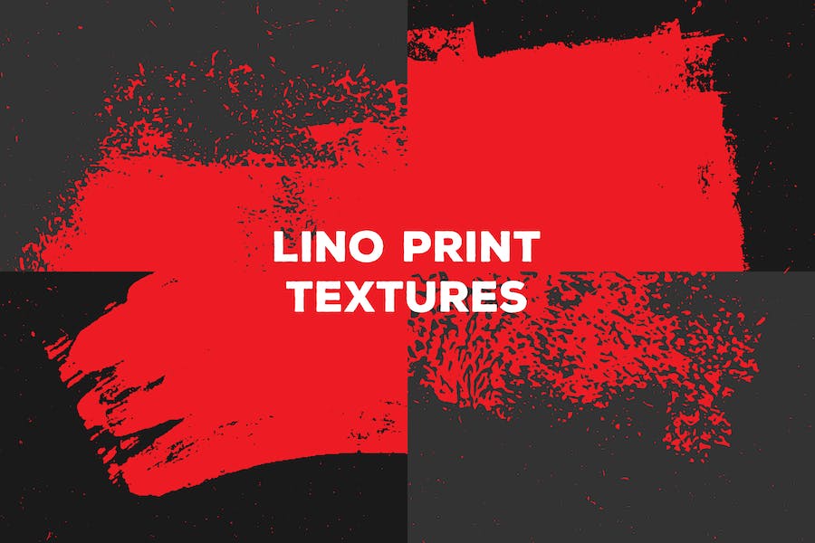 Premium Lino Print Textures Paint Paper  Free Download