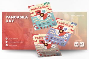 Banner image of Premium Day Of Pancasila Flyer Template  Free Download