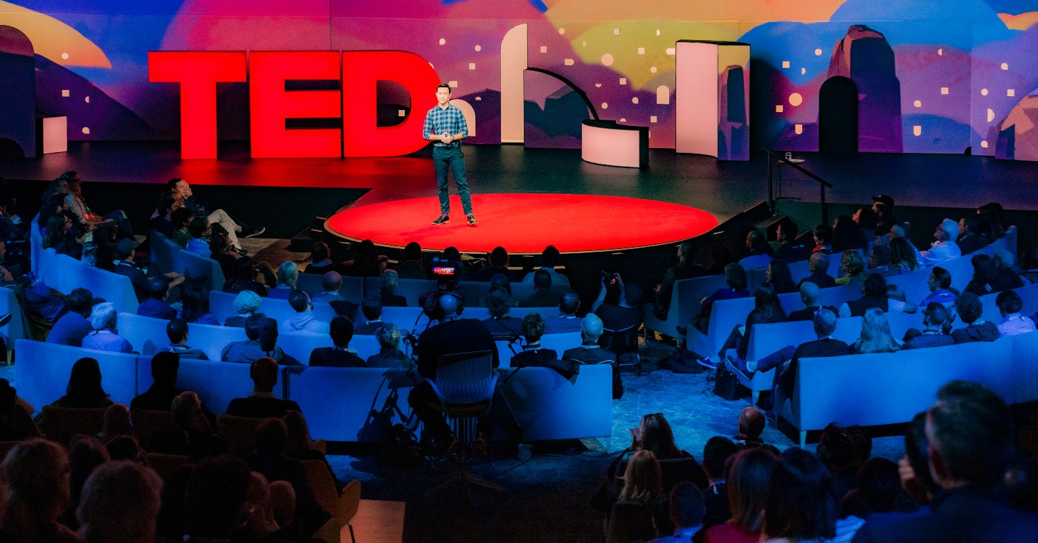An image of TED talk