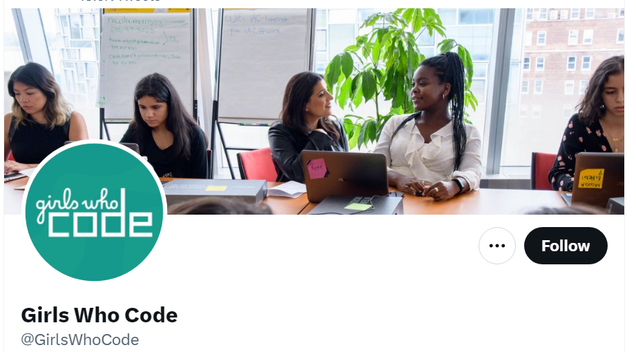 An image of Girls who code