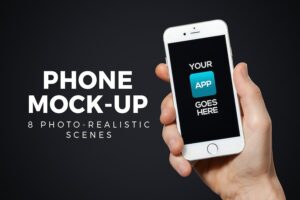 Banner image of Premium Phone 6 Mock Up  Free Download