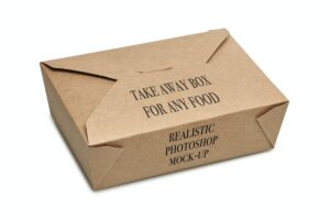 Banner image of Premium Take Away Box Mock Up  Free Download