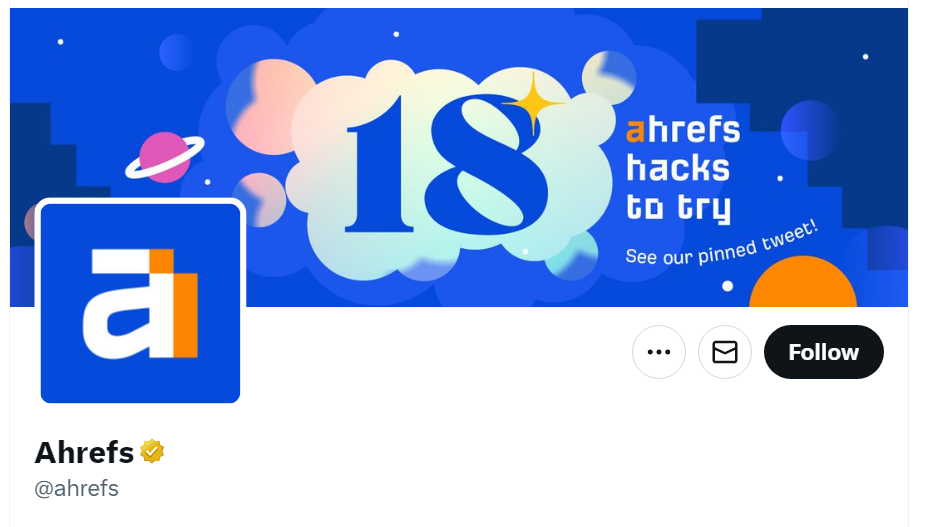 An image of Ahrefs