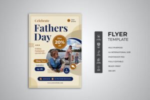 Banner image of Fathers Day Flyer  Free Download