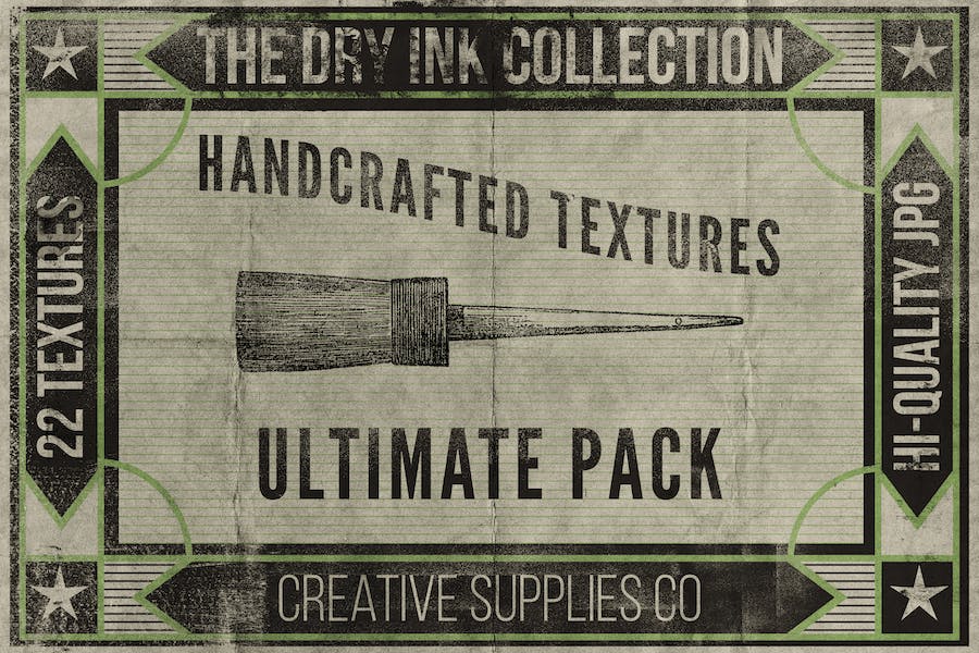 Premium Dry Ink Ultimate Textures Pack Vol 01  Free Download