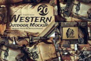 Banner image of Premium Western Outdoor Mockup Photos  Free Download