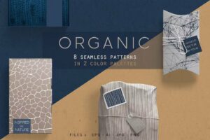 Premium Organic Patterns - 2 Color Palettes Free Download