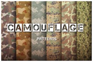 Banner image of Premium Camouflage Patterns Set  Free Download