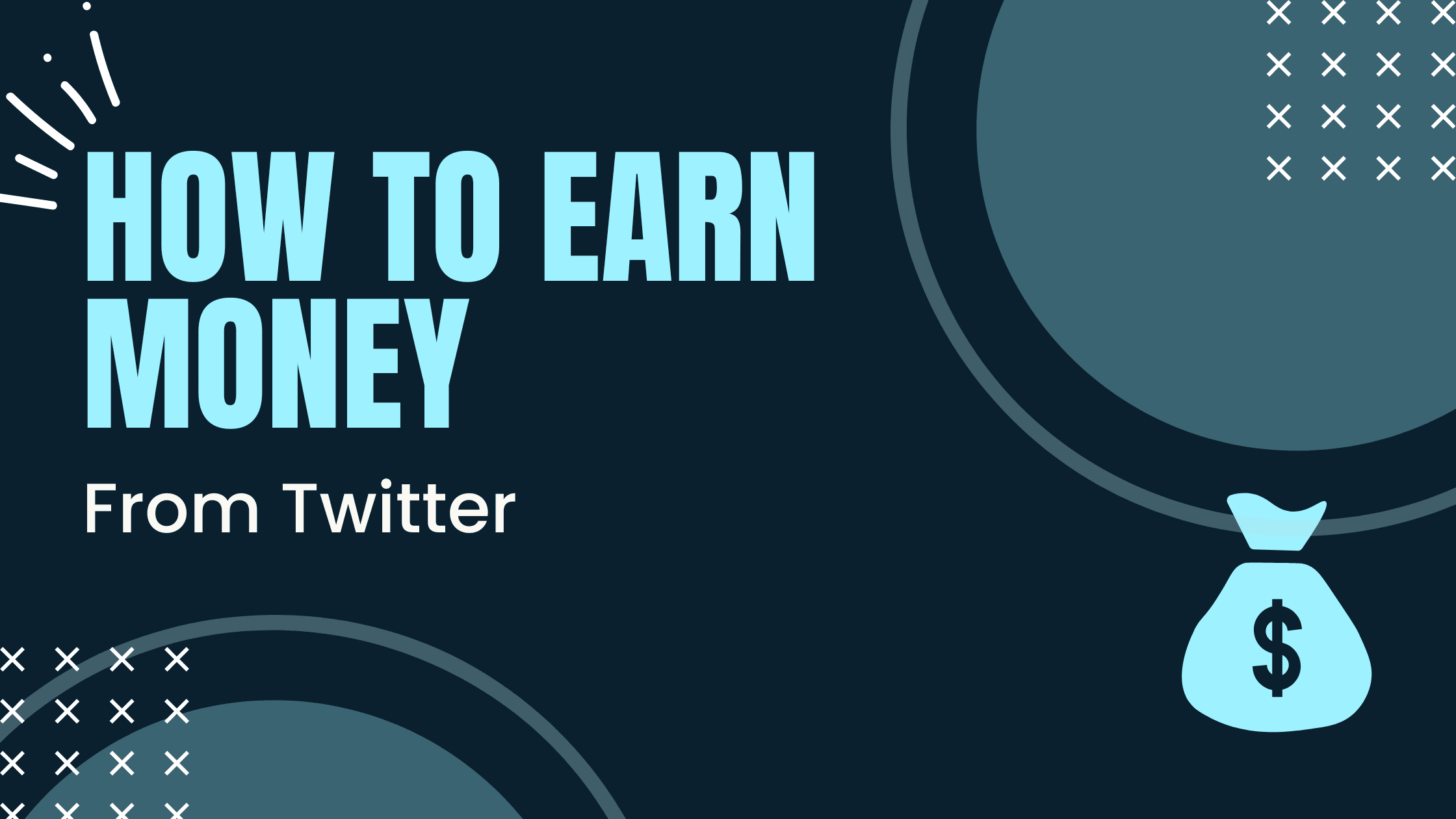 An image of how to earn money from Twitter