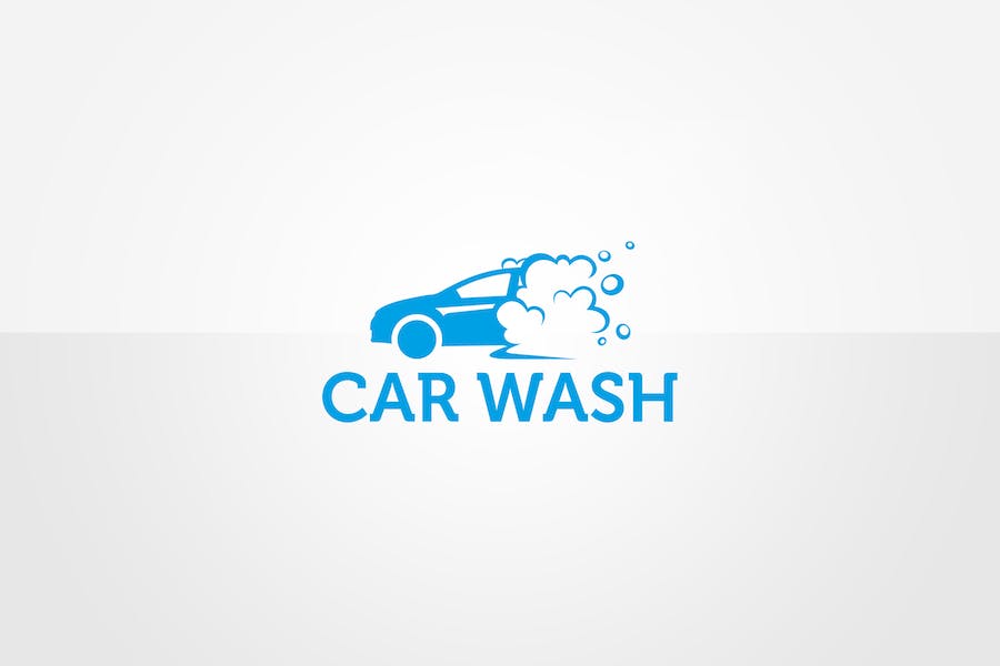 Premium Car Wash Logo Template  Free Download