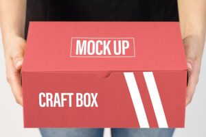 Banner image of Premium Carton Box Mock Up  Free Download