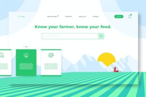 Banner image of Premium Farms Banner Landing Page  Free Download