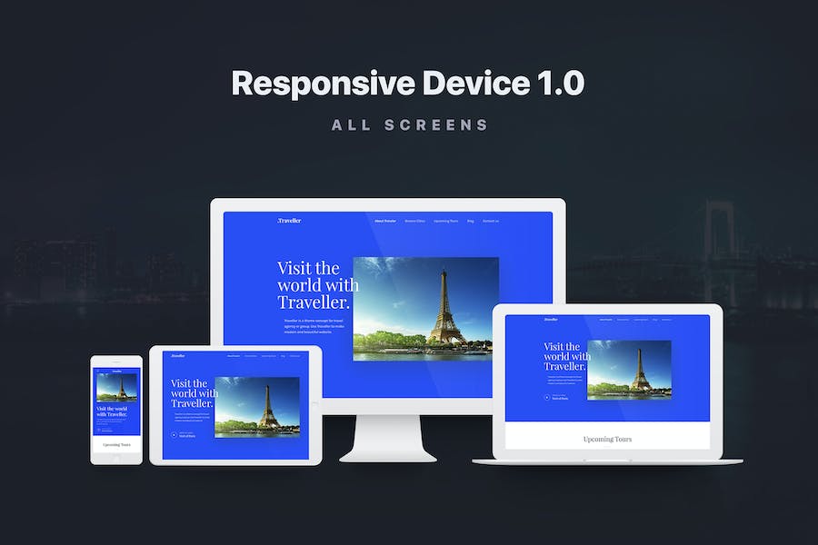 Premium Responsive Device Mockup 1.0  Free Download