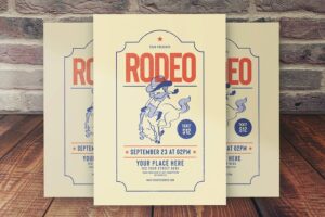 Banner image of Premium Rodeo Flyer  Free Download