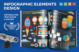 Banner image of Premium Infographic Flat Design  Free Download