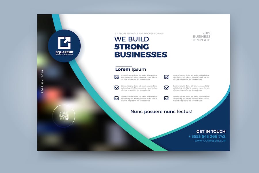 Premium Business Flyer Template  Free Download