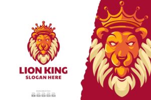 Banner image of Premium Lion King Logo  Free Download