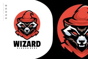 Banner image of Premium  Wizard Character Cartoon Mascot Logo   Free Download