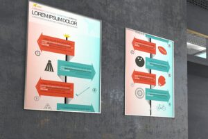 Banner image of Premium Business Infographics Design Template  Free Download