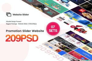 Banner image of Premium Promotion Website Slider  Free Download