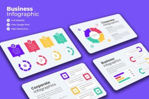 Banner image of Premium Business Infographics Template  Free Download